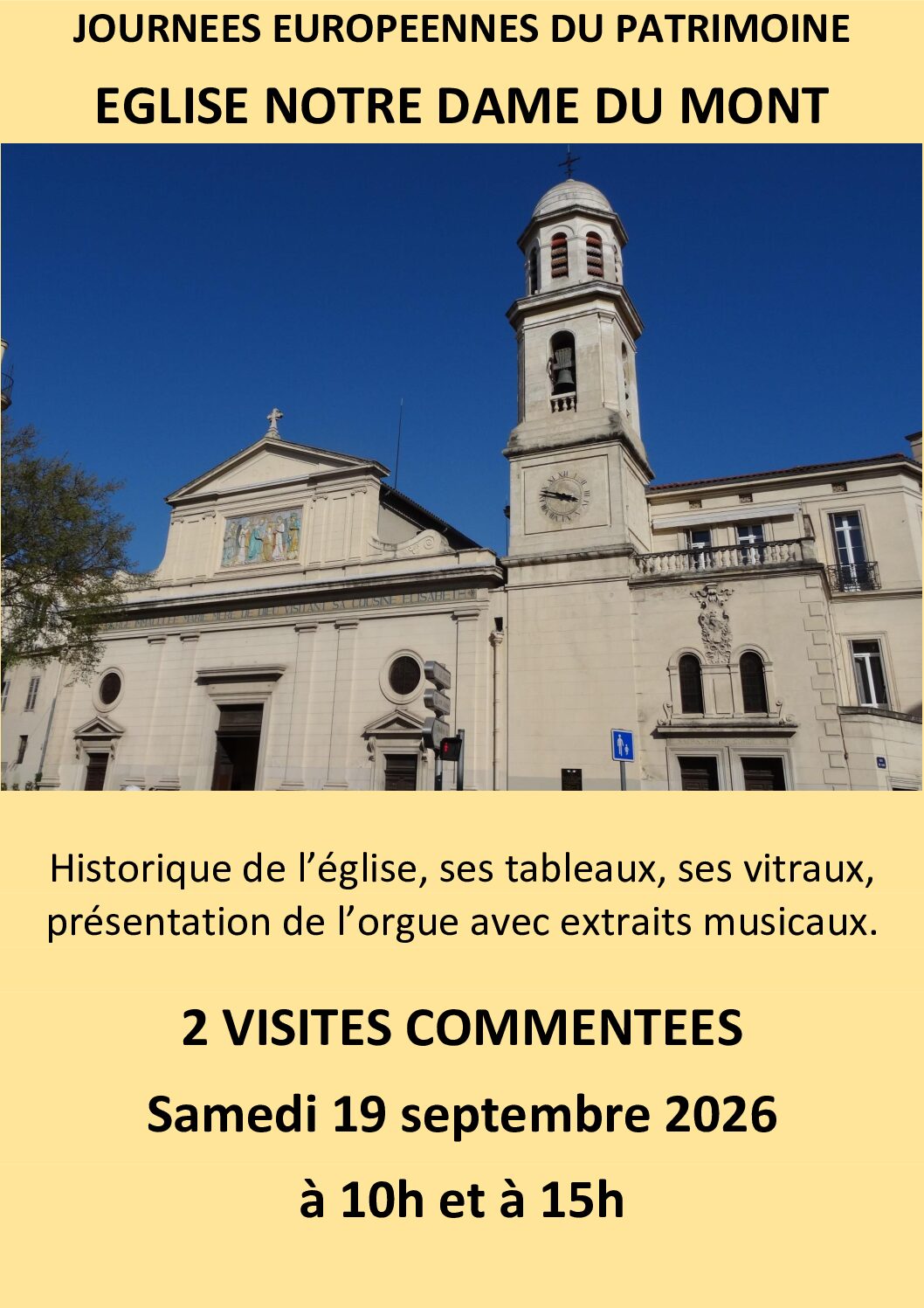 Affiche ND du Mont