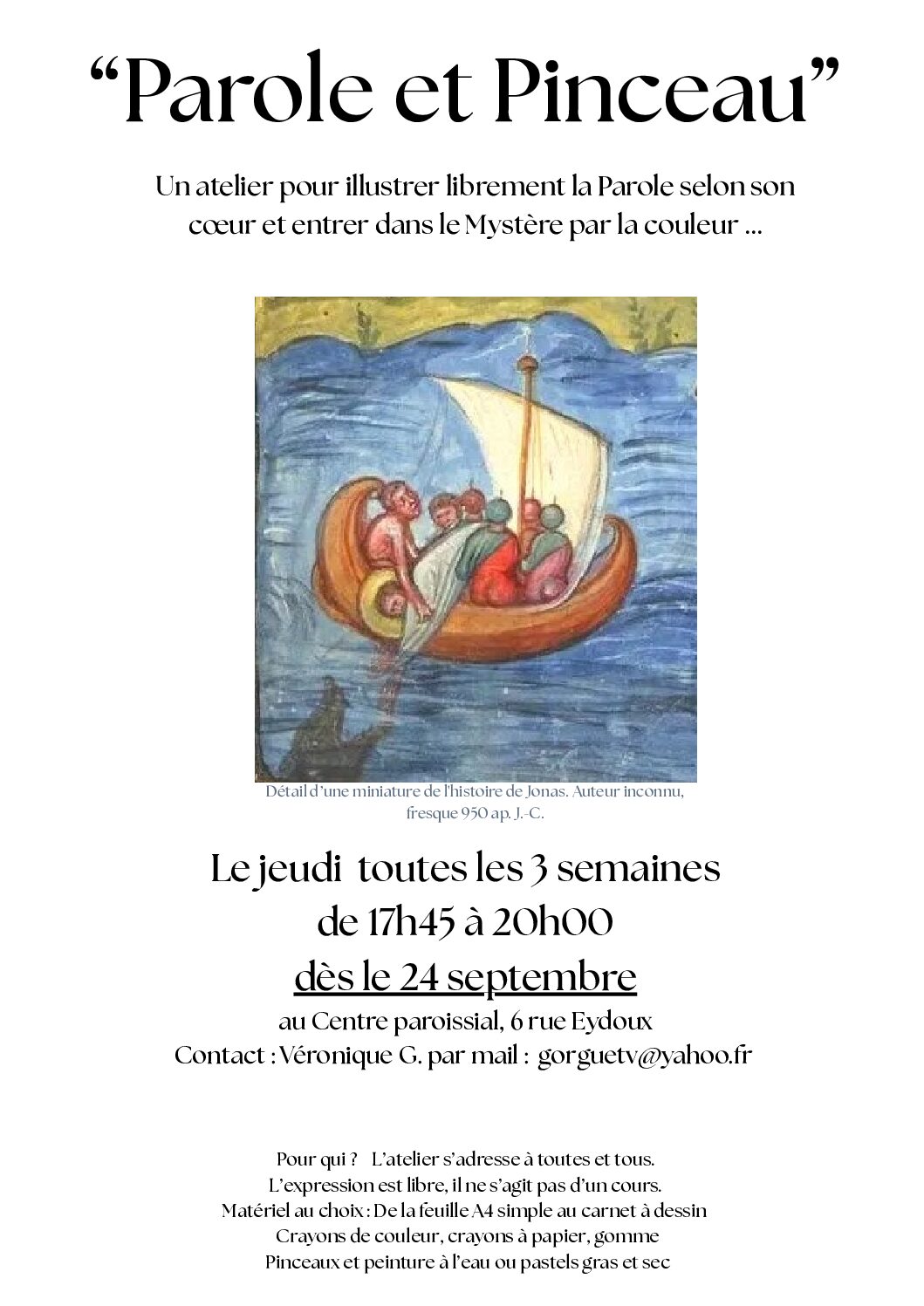 Parole et Pinceau-Affiche